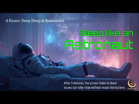 Sleep Like an Astronaut 🚀 8 h of Deep Space Sleep Sounds for Ultimate Relaxation &amp; Weightless Dreams
