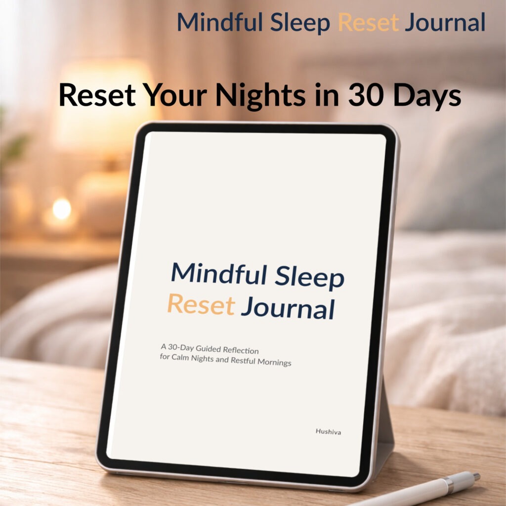 mindfull sleep reset journal