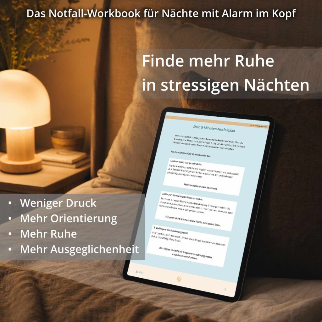 Vorschau Tablet - Schlafen unter Stress