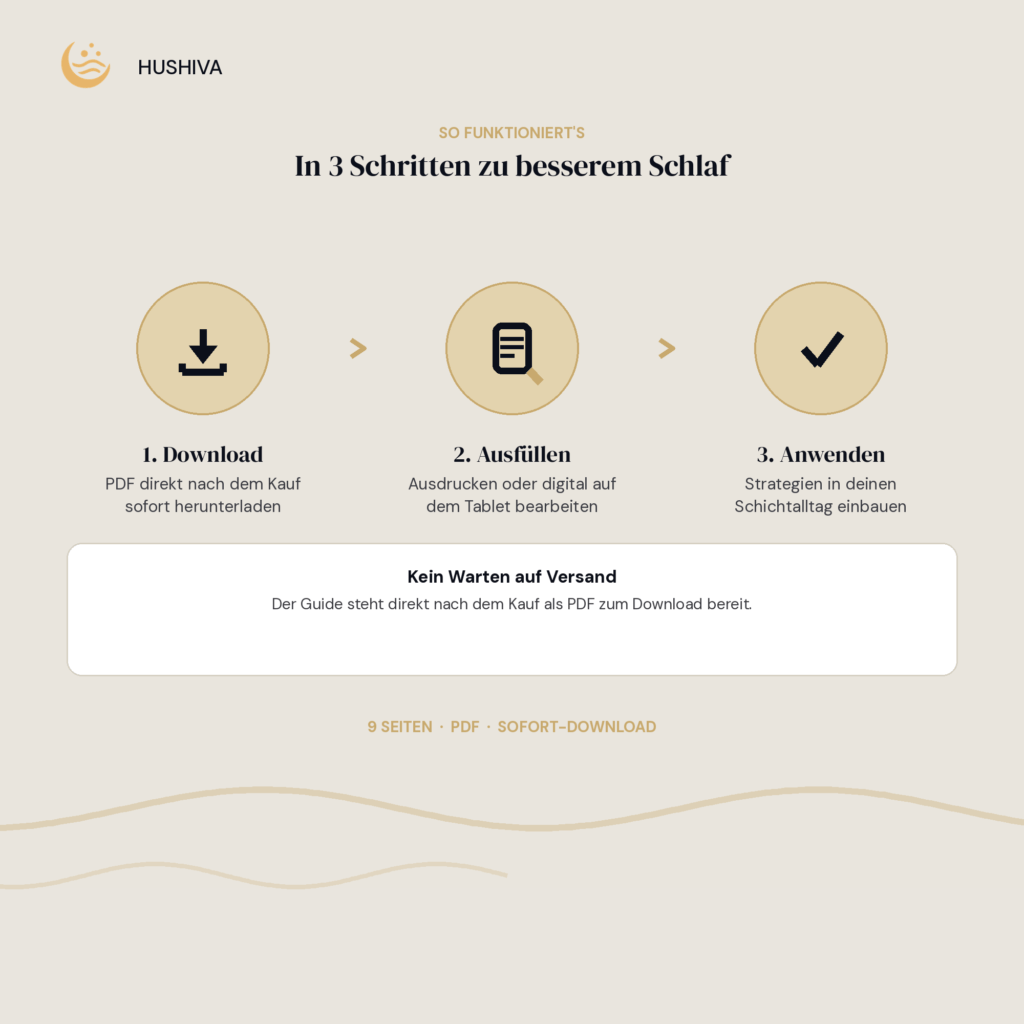 Auszug - Schlafguide für Schichtarbeit
